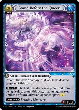 Stand Before the Queen — Promotional Cards