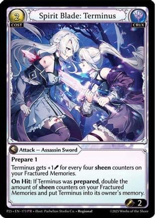 Spirit Blade: Terminus — Promotional Cards