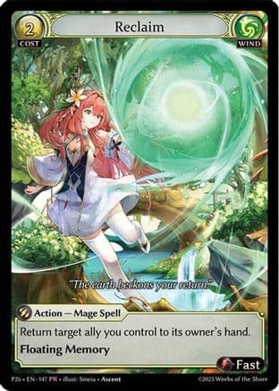 Reclaim (147) — Promotional Cards
