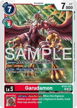 Garudamon — Dual Revolution