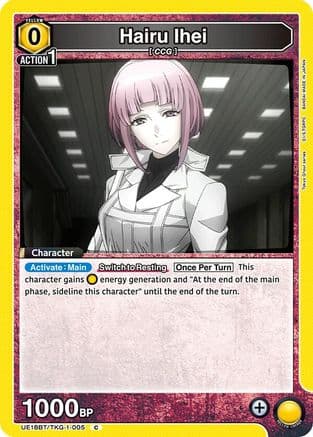 Hairu Ihei — UE18BT: Tokyo Ghoul