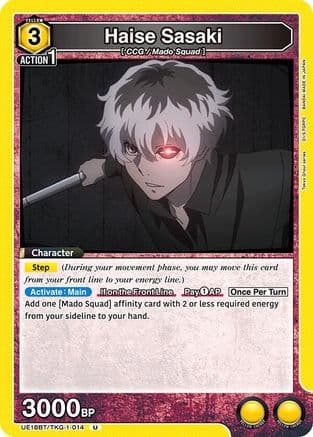 Haise Sasaki (014) — UE18BT: Tokyo Ghoul