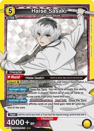 Haise Sasaki (016) — UE18BT: Tokyo Ghoul