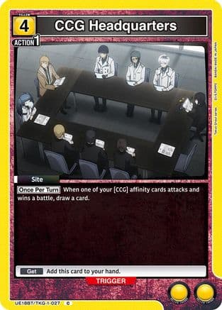 CCG Headquarters — UE18BT: Tokyo Ghoul
