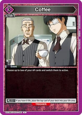 Coffee — UE18BT: Tokyo Ghoul