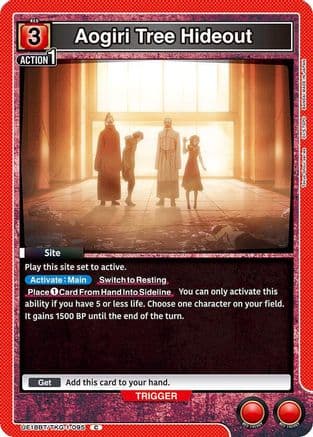 Aogiri Tree Hideout — UE18BT: Tokyo Ghoul