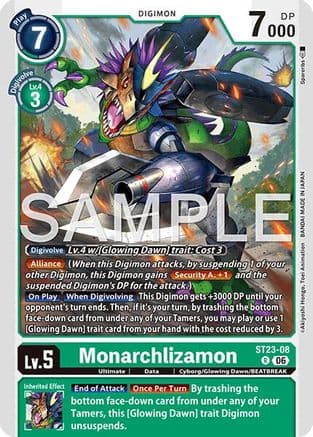 Monarchlizamon — Starter Deck 23: Beatbreak