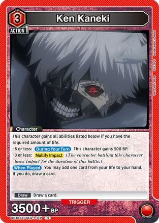 Ken Kaneki (112) — UE18ST: Tokyo Ghoul Starter Deck