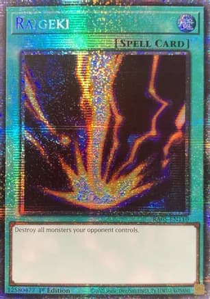 Raigeki (Starlight Rare) — Rarity Collection 5