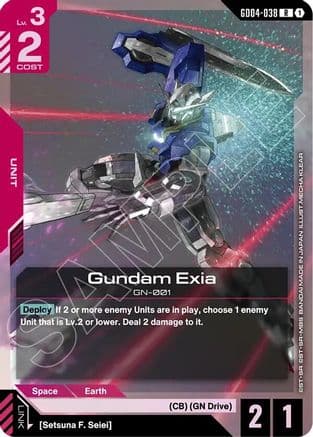 Gundam Exia (GD04-038) — Phantom Aria