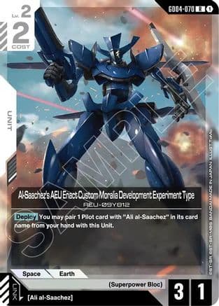 Al-Saachez's AEU Enact Custom Moralia Development Experiment Type — Phantom Aria
