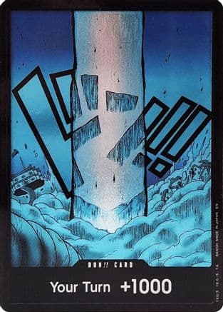 DON!! Card (Enel Lightning) (Double Pack Set Vol. 10) — Adventure on Kami's Island