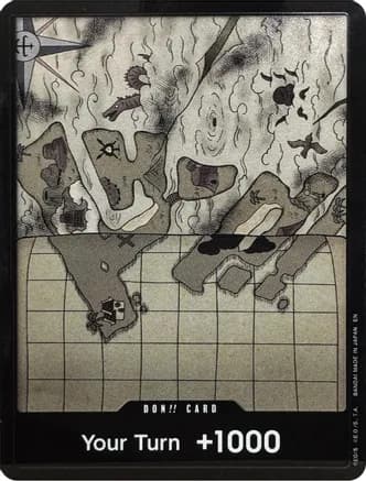 DON!! Card (Sky Island Map) (Double Pack Set Vol. 10) — Adventure on Kami's Island