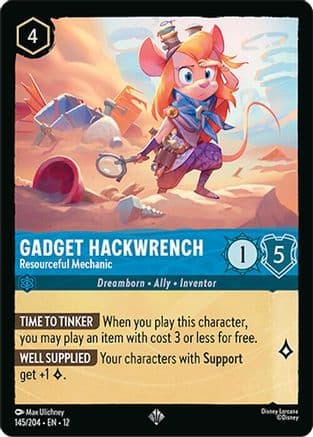 Gadget Hackwrench - Resourceful Mechanic — Wilds Unknown