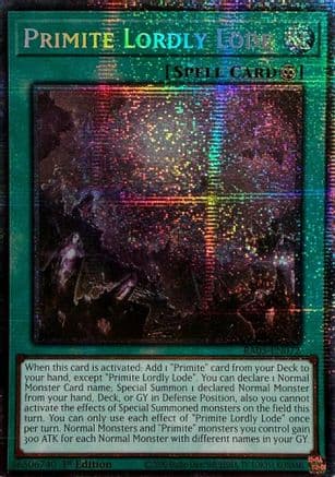Primite Lordly Lode (Starlight Rare) — Rarity Collection 5