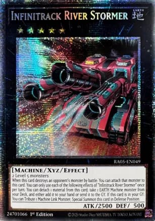 Infinitrack River Stormer (Starlight Rare) — Rarity Collection 5