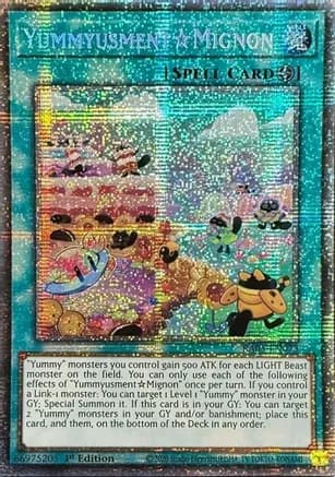 YummyusmentMignon (Starlight Rare) — Rarity Collection 5