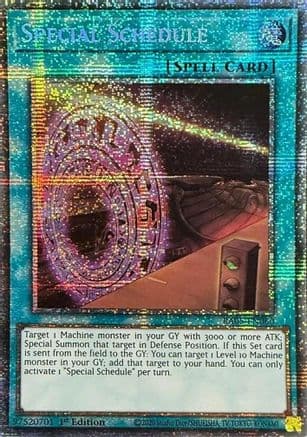 Special Schedule (Starlight Rare) — Rarity Collection 5