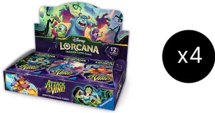 Disney Lorcana: Attack of the Vine! Booster Box Case — Attack of the Vine!