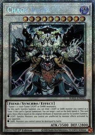 Chaos Angel (Starlight Rare) — Rarity Collection 5