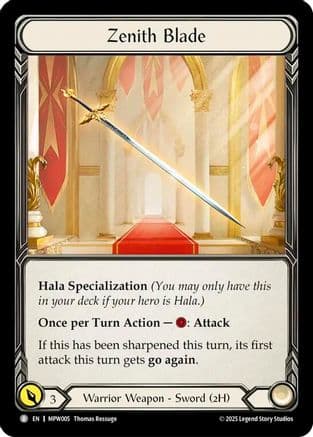 Zenith Blade — Mastery Pack Warrior