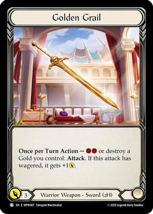 Golden Grail — Mastery Pack Warrior