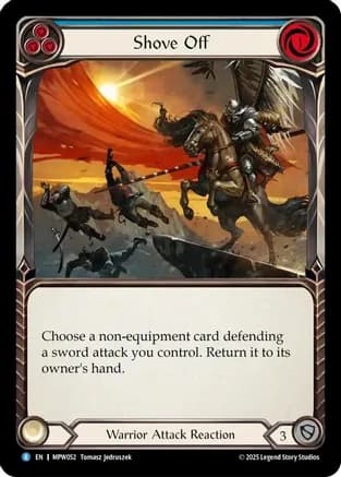 Shove Off — Mastery Pack Warrior