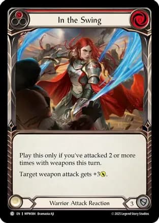 In the Swing — Mastery Pack Warrior