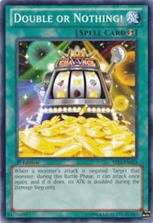 Double or Nothing! — Yu-Gi-Oh! card