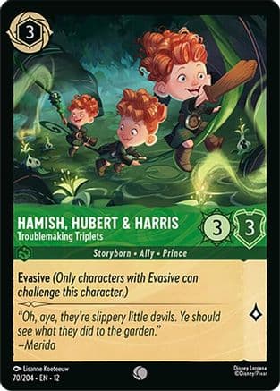 Hamish, Hubert & Harris - Troublemaking Triplets — Wilds Unknown