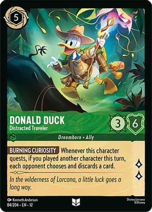 Donald Duck - Distracted Traveler — Wilds Unknown