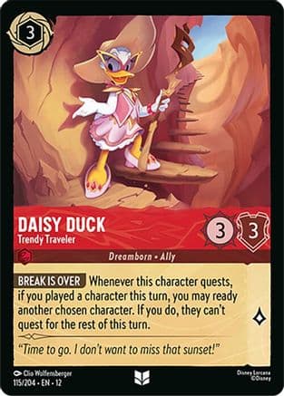 Daisy Duck - Trendy Traveler — Wilds Unknown