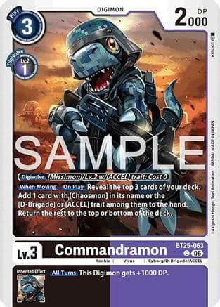 Commandramon — Dual Revolution