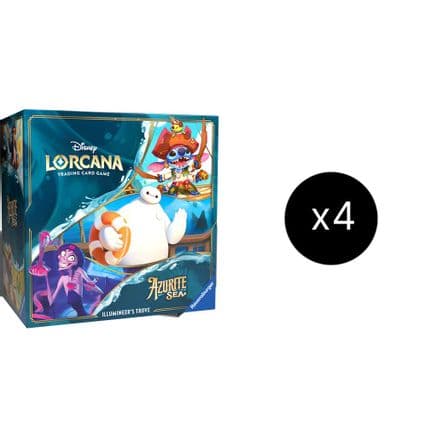 Disney Lorcana: Azurite Sea Illumineer's Trove Case — Azurite Sea