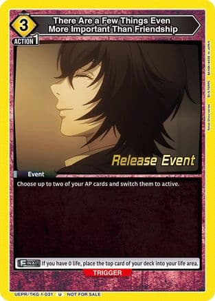 There Are a Few Things Even More Important Than Friendship — UE18BT: Tokyo Ghoul Release Event Cards