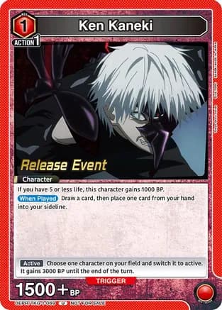 Ken Kaneki (069) — UE18BT: Tokyo Ghoul Release Event Cards