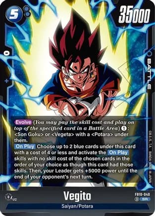 Vegito - FB10-040 — Cross Force