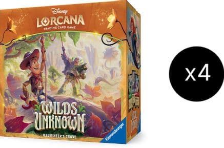 Disney Lorcana: Wilds Unknown Illumineer's Trove Case — Wilds Unknown