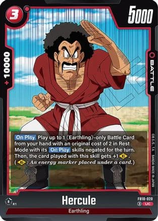 Hercule - FB10-020 — Dragon Ball Super: Fusion World card