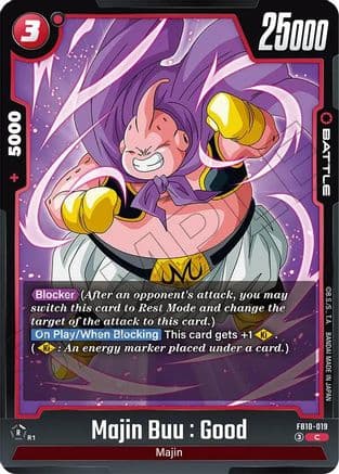 Majin Buu : Good — Cross Force