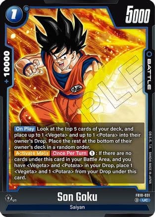 Son Goku - FB10-031 — Cross Force