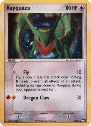 Rayquaza - 003/017 (2006) — Blister Exclusives