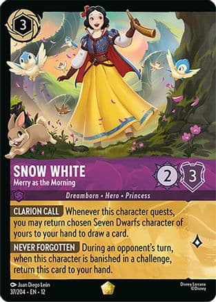Snow White - Merry as the Morning (Foil) — Wilds Unknown