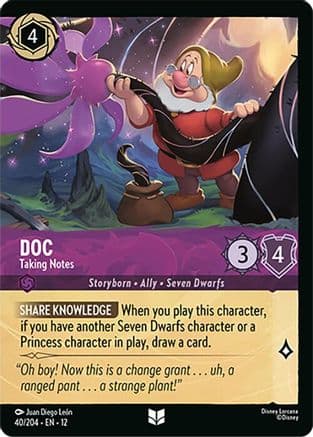 Doc - Taking Notes (Foil) — Wilds Unknown