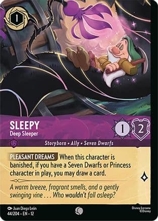 Sleepy - Deep Sleeper (Foil) — Wilds Unknown