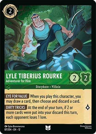 Lyle Tiberius Rourke - Adventurer for Hire — Wilds Unknown