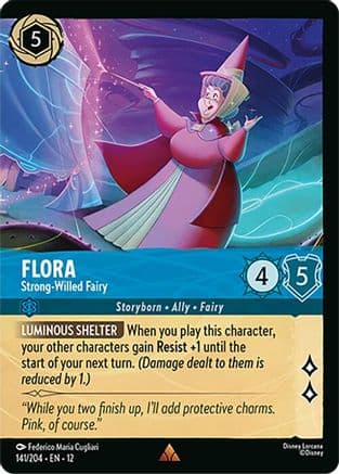 Flora - Strong-Willed Fairy (Foil) — Wilds Unknown