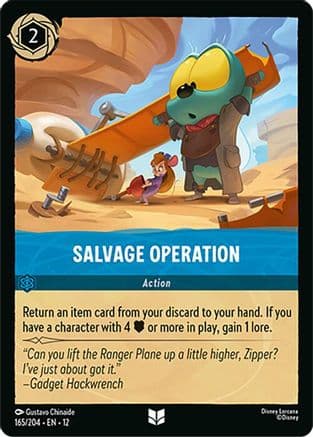 Salvage Operation — Wilds Unknown