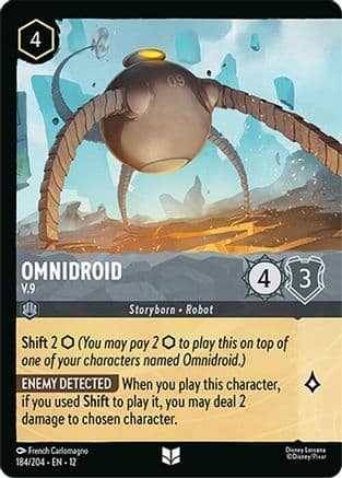 Omnidroid - V.9 (Foil) — Wilds Unknown
