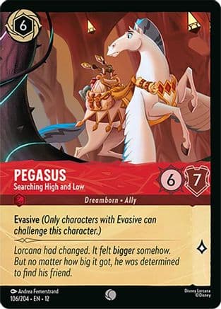 Pegasus - Searching High and Low (Foil) — Wilds Unknown